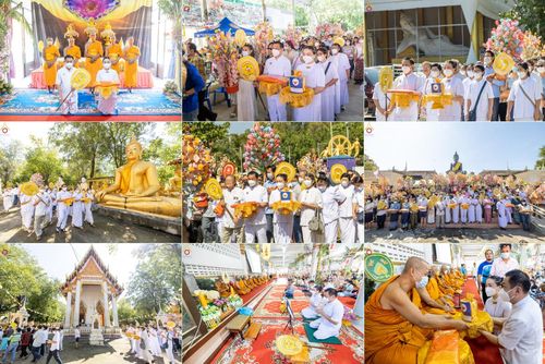 ประมวลภาพพิธีทอดกฐินสามัคคี ณ วัดไผ่โรงวัว จังหวัดสุพรรณบุรี (วันที่ 13 ตุลาคม พ.ศ. 2565)