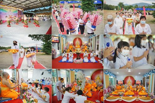 ประมวลภาพพิธีทอดกฐินสามัคคี ณ ธุดงคสถานลำพูน จ.ลำพูน (วันที่ 16 ตุลาคม พ.ศ. 2565)