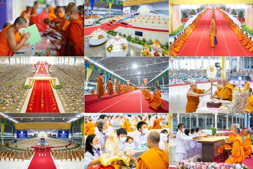 ประมวลภาพงานบุญเนื่องในวันสมาธิโลก พุทธศักราช 2565 ชุดที่ 1