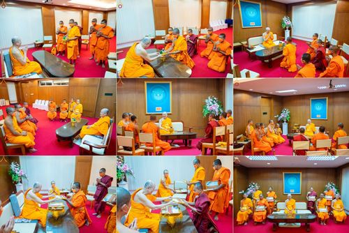 ประมวลภาพเจ้าคณะจังหวัดไพลินและคณะสงฆ์ ประเทศกัมพูชา เข้าเยี่ยมชมวัดพระธรรมกาย