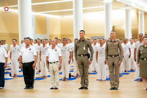 ภาพ No.349074:วันที่ 16 กันยายน พ.ศ. 2569 พิธีเปิดบรรพชาและปฏิบัติธรรม นสต. รุ่นที่ 16 ศูนย์ฝึกอบรมตำรวจภูธรภาค 1 ณ สภาธรรมกายสากล วัดพระธรรมกาย