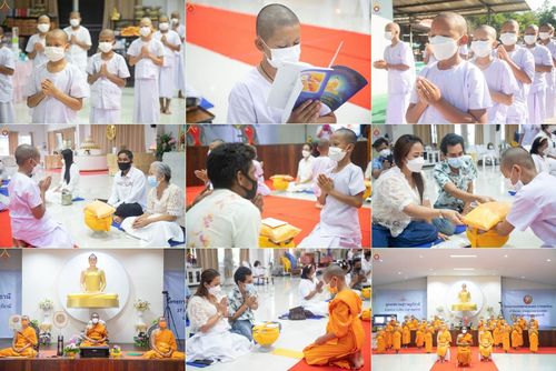 ภาพ No.44622:ประมวลภาพพิธีบรรพชา โครงการบรรพชาสามเณรฟื้นฟูพระพุทธศาสนาทั่วไทย ณ ธุดงคสถานสุราษฎร์ธานี