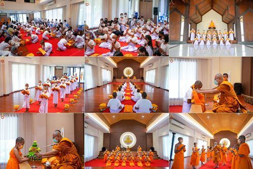 ประมวลภาพพิธีบรรพชา โครงการบรรพชาสามเณรฟื้นฟูพระพุทธศาสนาทั่วไทย ณ ศูนย์ปฏิบัติธรรมอุทัยแสง 