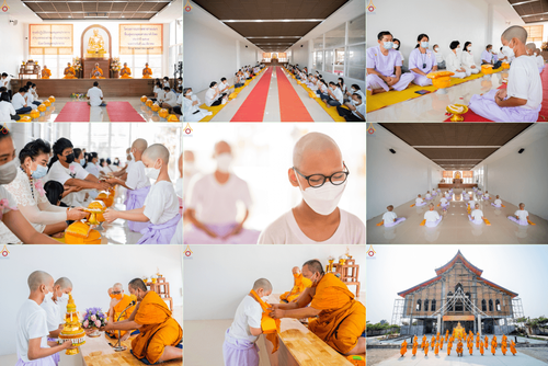 ประมวลภาพพิธีบรรพชา โครงการบรรพชาสามเณรฟื้นฟูพระพุทธศาสนาทั่วไทย ณ ศูนย์ปฎิบัติธรรมสมุทรปราการ