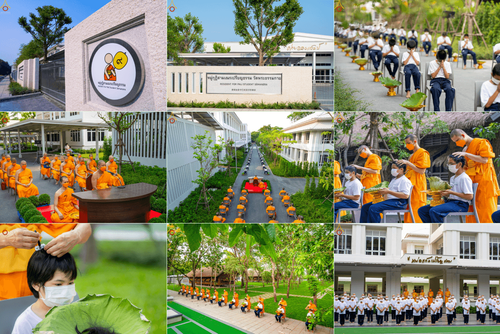 ภาพ No.44433:ประมวลภาพพิธีปลงผม โครงการบรรพชาสามเณรหน่อแก้วเปรียญธรรมรุ่นที่ 10