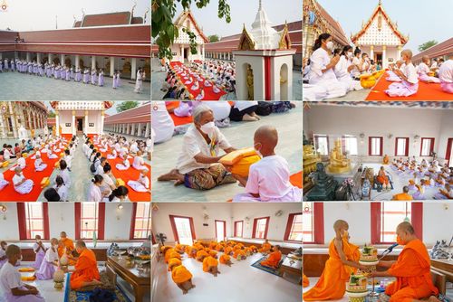 ภาพ No.44678:ประมวลภาพพิธีบรรพชา ในโครงการบรรพชาสามเณรฟื้นฟูพระพุทธศาสนาทั่วไทย ณ วัดสองพี่น้อง
