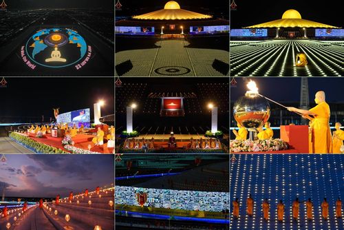 ภาพ No.44973:ประมวลภาพพิธีจุดประทีป​ วันคุ้ม​ครองโลก ณ วัดพระธรรมกาย