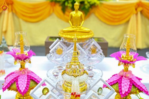 ประมวลภาพพิธีถวายพระบรมสารีริกธาตุ และบรรจุรัตนชาติเพื่อประดิษฐานเจดีย์ 3 แห่งในประเทศเวียดนาม พ.ศ. 2565