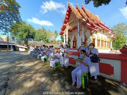 พิธีตัดปอยผม ปลงผม ขอขมารับผ้าไตรและพิธีบรรพชา ในโครงการอุปสมบท บูชาธรรมมหาปูชนียาจารย์ ประจำปี 2564 ชุดที่ 9
