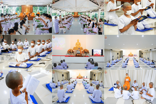 ภาพ No.44102:ประมวลภาพพิธีตัดปอยผมนาคธรรมทายาท ณ ธุดงคสถานจันทปุระ