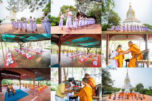 ภาพ No.44728:ประมวลภาพพิธีบรรพชา ในโครงการบรรพชาสามเณร ฟื้นฟูพระพุทธศาสนาทั่วไทย ณ เมืองโบราณ