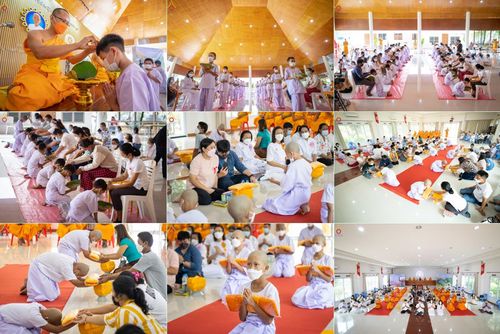 ประมวลภาพพิธีบรรพชา ในโครงการบรรพชาสามเณรฟื้นฟูพระพุทธศาสนาทั่วไทย ณ ศูนย์อบรมเยาวชนบางปะหัน