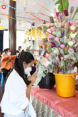 ภาพ No.57049:ประมวลภาพพิธีทอดกฐินสามัคคี ณ วัดหนองถ่านใต้ จ.สระบุรี (วันที่ 30 ตุลาคม พ.ศ. 2565)