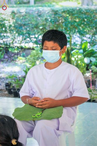 ประมวลภาพพิธีตัดปอยผมนาคธรรมทายาท ณ ธุดงคสถานจันทปุระ