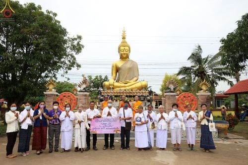 ภาพ No.54010:ประมวลภาพพิธีทอดกฐินสามัคคี ณ วัดฉิมพลี จ.อำนาจเจริญ (วันที่ 16 ตุลาคม พ.ศ. 2565)