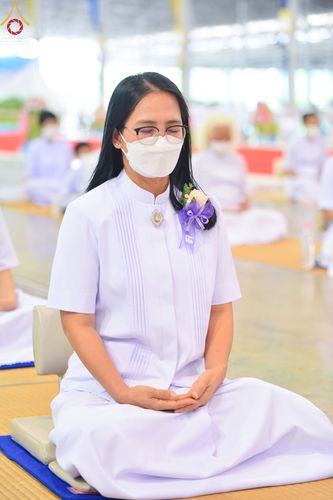 ประมวลภาพพิธีงานบุญวันอาทิตย์ พิธีจุดเทียนใจไฟนิรันดร์อนันตชัย วันที่ 28 สิงหาคม พ.ศ. 2565