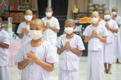 ประมวลภาพพิธีบรรพชา โครงการบรรพชาสามเณรฟื้นฟูพระพุทธศาสนาทั่วไทย ณ ธุดงคสถานสุราษฎร์ธานี