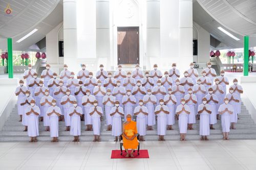 ภาพ No.47636:ประมวลภาพพิธีอุปสมบท โครงการบรรพชาอุปสมบทหมู่ รุ่นเข้าพรรษา 2565