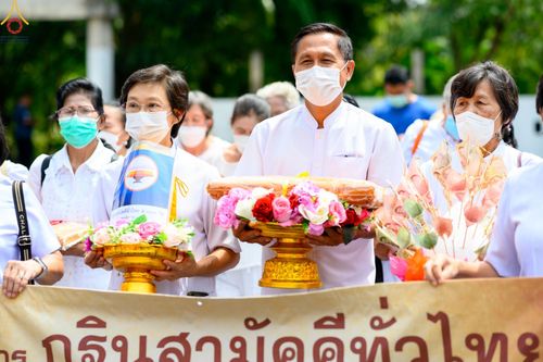 ภาพ No.52827:ประมวลภาพพิธีทอดกฐินสามัคคี ณ วัดโนนสมบูรณ์ จังหวัดปราจีนบุรี (วันที่ 14 ตุลาคม พ.ศ. 2565)