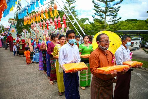 ภาพ No.54532:ประมวลภาพพิธีทอดกฐินสามัคคี ณ ศูนย์ปฏิบัติธรรมเชียงราย (วันที่ 22 ตุลาคม พ.ศ. 2565)