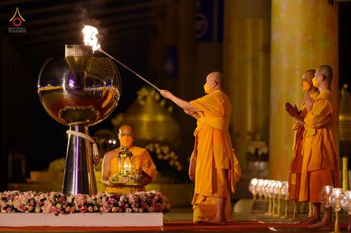 ภาพ No.41072:พิธีฉลองชัย สวดธรรมจักร ออนไลน์ เนื่องในวาระอายุวัฒนมงคลครบ 81 ปี หลวงพ่อทัตตชีโว