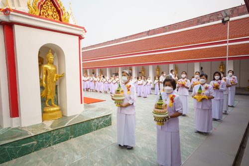 ภาพ No.44680:ประมวลภาพพิธีบรรพชา ในโครงการบรรพชาสามเณรฟื้นฟูพระพุทธศาสนาทั่วไทย ณ วัดสองพี่น้อง