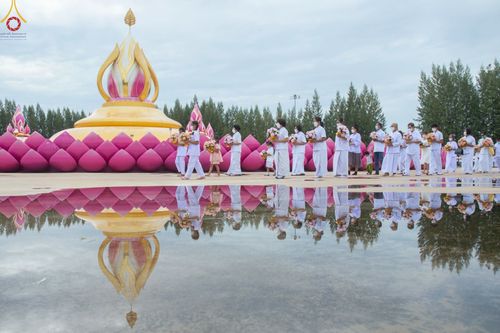 ภาพ No.48131:ประมวลภาพพิธีบรรพชาอุปสมบท รุ่นเข้าพรรษา ปี 2565 ณ ศูนย์อบรมเยาวชนกาญจนบุรี