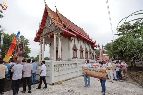 ประมวลภาพพิธีทอดกฐินสามัคคี ณ วัดหนองถ่านเหนือ จ.สระบุรี (วันที่ 16 ตุลาคม พ.ศ. 2565)