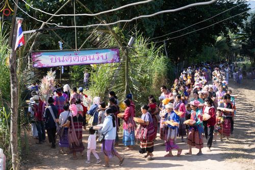 ภาพ No.56818:ประมวลภาพพิธีทอดกฐินสามัคคี ณ ศูนย์อบรมเยาวชนสบเมย (วันที่ 23 ตุลาคม พ.ศ. 2565)