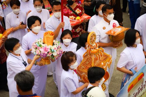 ภาพ No.54086:ประมวลภาพพิธีทอดกฐินสามัคคี ณ วัดคุณหญิงส้มจีน จ.ปทุมธานี (วันที่ 16 ตุลาคม พ.ศ. 2565)