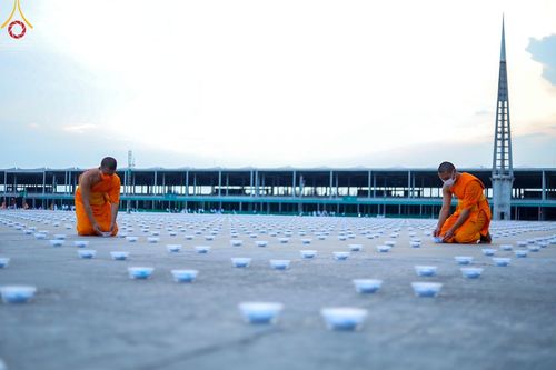 ภาพ No.44974:ประมวลภาพพิธีจุดประทีป​ วันคุ้ม​ครองโลก ณ วัดพระธรรมกาย