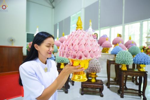 ภาพ No.56215:ประมวลภาพพิธีทอดกฐินสามัคคี ณ ศูนย์ปฏิบัติธรรมบ้านโพธิ์ (วันที่ 23 ตุลาคม พ.ศ. 2565)