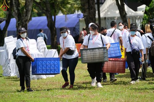 ภาพ No.46462:พิธีจุดโคมวิสาขประทีป วันวิสาขบูชา พ.ศ. 2565 ณ ประเทศอินโดนีเซีย