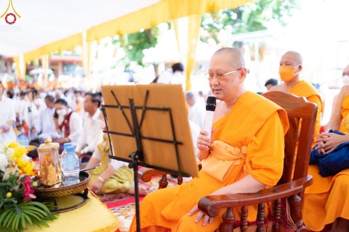 ภาพ No.48426:ประมวลภาพประธานมูลนิธิธรรมกายถวายเทียนพรรษา 43 วัด ในเขตจังหวัดไพลิน ประเทศกัมพูชา