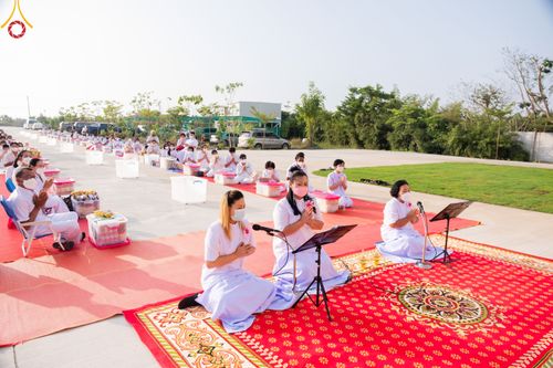 ภาพ No.45941:ประมวลภาพพิธีตักบาตร โครงการบรรพชาสามเณรฟื้นฟูพระพุทธศาสนาทั่วไทย ณ ศูนย์ปฏิบัติธรรมสมุทรปราการบางบ่อ 