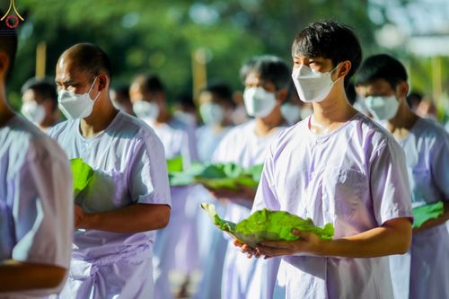 ภาพ No.56711:พิธีปลงผมนาคธรรมทายาท โครงการอุปสมบทบูชาธรรม มหาปูชนียาจารย์ประจำปี 2565 ณ สภาธรรมกายสากล วัดพระธรรมกาย
