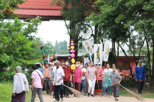 ภาพ No.53915:ประมวลภาพพิธีทอดกฐินสามัคคี ณ วัดโคกล่าม จ.มหาสารคาม (วันที่ 16 ตุลาคม พ.ศ. 2565)