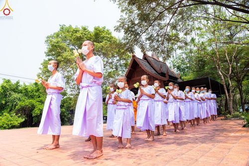 ภาพ No.44729:ประมวลภาพพิธีบรรพชา ในโครงการบรรพชาสามเณร ฟื้นฟูพระพุทธศาสนาทั่วไทย ณ เมืองโบราณ