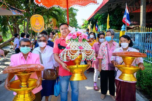ประมวลภาพพิธีทอดกฐินสามัคคี ณ วัดจรเข้น้อย จ.ฉะเชิงเทรา (วันที่ 19 ตุลาคม พ.ศ. 2565)