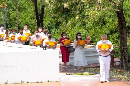 ภาพ No.43657:เมืองโบราณ ร่วมกับกองนครหลวง 6 จัดพิธีบรรพชาถวายเป็นพุทธบูชา