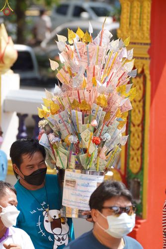 ภาพ No.56010:ประมวลภาพพิธีทอดกฐินสามัคคี ณ วัดบันลือธรรม จ.พระนครศรีอยุธยา (วันที่ 23 ตุลาคม พ.ศ. 2565)
