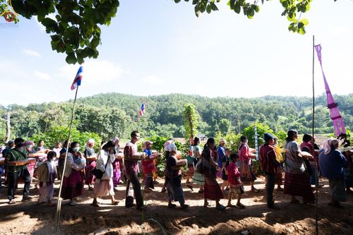 ภาพ No.56821:ประมวลภาพพิธีทอดกฐินสามัคคี ณ ศูนย์อบรมเยาวชนสบเมย (วันที่ 23 ตุลาคม พ.ศ. 2565)