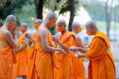 ภาพ No.55269:ประมวลภาพพิธีกรานกฐิน ของคณะสงฆ์ ณ วัดพระธรรมกาย (วันที่ 6 พฤศจิกายน พ.ศ. 2565)