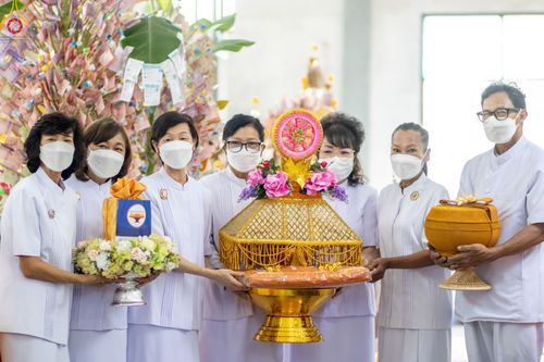 ภาพ No.52683:ประมวลภาพพิธีทอดกฐินสามัคคี ณ วัดหนองโพธิ์ จังหวัดนครปฐม (วันที่ 11 ตุลาคม พ.ศ. 2565)