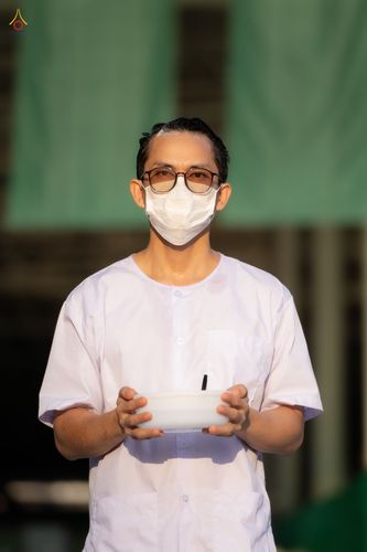 ภาพ No.44152:ประมวลภาพพิธีตัดปอยผมนาคธรรมทายาท รุ่นวันคุ้มครองโลกเฟส 1  ณ วัดพระธรรมกาย