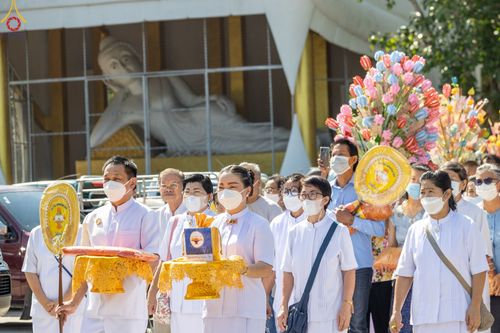 ภาพ No.52752:ประมวลภาพพิธีทอดกฐินสามัคคี ณ วัดไผ่โรงวัว จังหวัดสุพรรณบุรี (วันที่ 13 ตุลาคม พ.ศ. 2565)