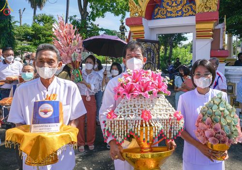 ภาพ No.52774:ประมวลภาพพิธีทอดกฐินสามัคคี ณ วัดหันตรา จังหวัดพระนครศรีอยุธยา (วันที่ 13 ตุลาคม พ.ศ. 2565)