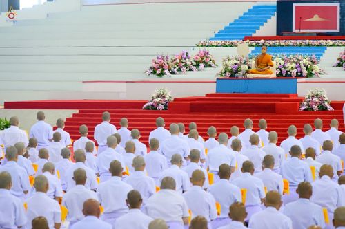 ภาพ No.44299:ประมวลภาพพิธีบรรพชา และพิธีถวายบาตร โครงการบวชภาคฤดูร้อน พ.ศ. 2565