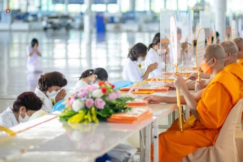 ภาพ No.47803:ประมวลภาพพิธีบุพเปตพลี ครั้งที่ 125 เนื่องในวันพระ แรม 14 ค่ำ เดือน 7