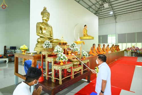 ภาพ No.56217:ประมวลภาพพิธีทอดกฐินสามัคคี ณ ศูนย์ปฏิบัติธรรมบ้านโพธิ์ (วันที่ 23 ตุลาคม พ.ศ. 2565)